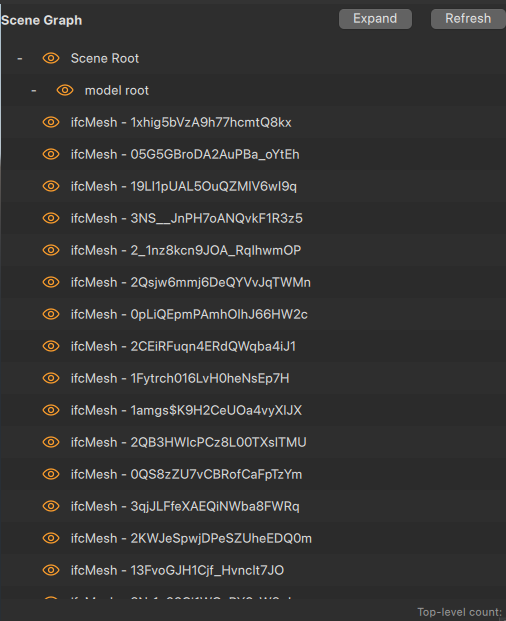 부재 목록 인터페이스 대표 이미지