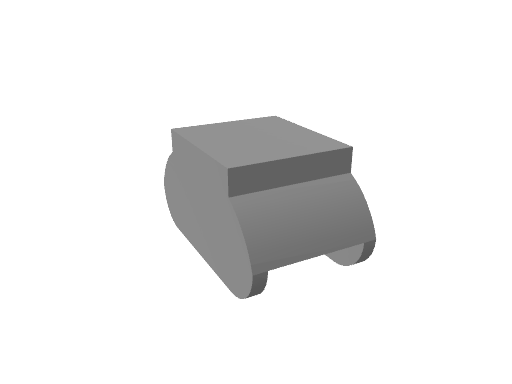 공안벽 배면 우측 귀초